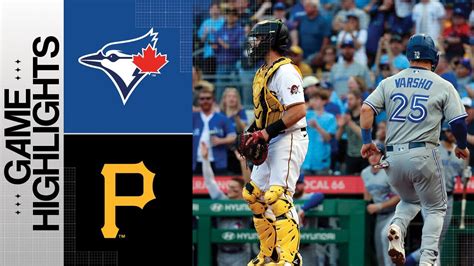 blue jays vs pirates today